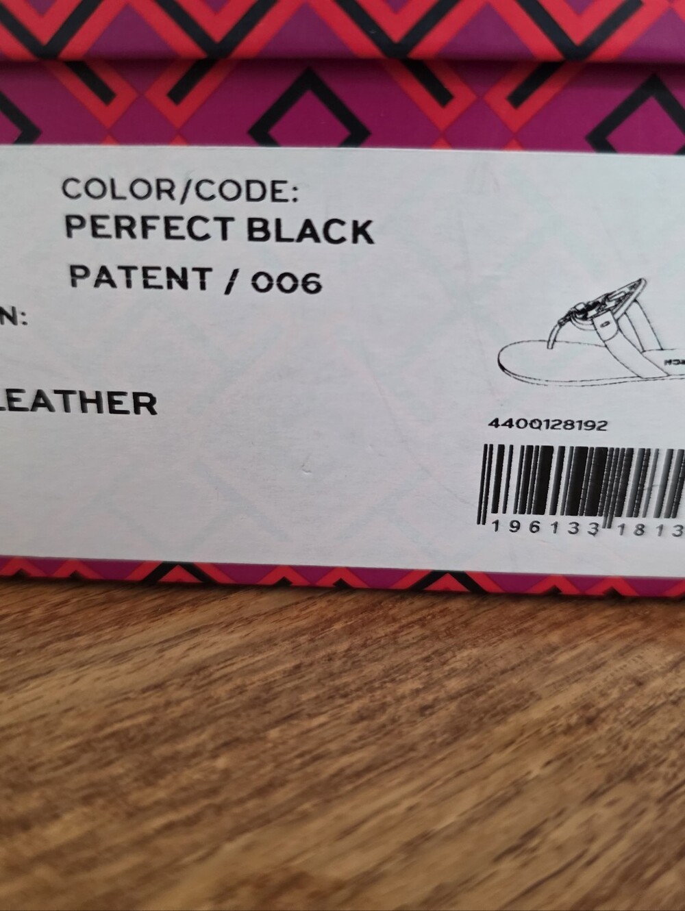 Tory Burch Miller Black Patent Leather Sandal Size 10.5 - Picture 9 of 13